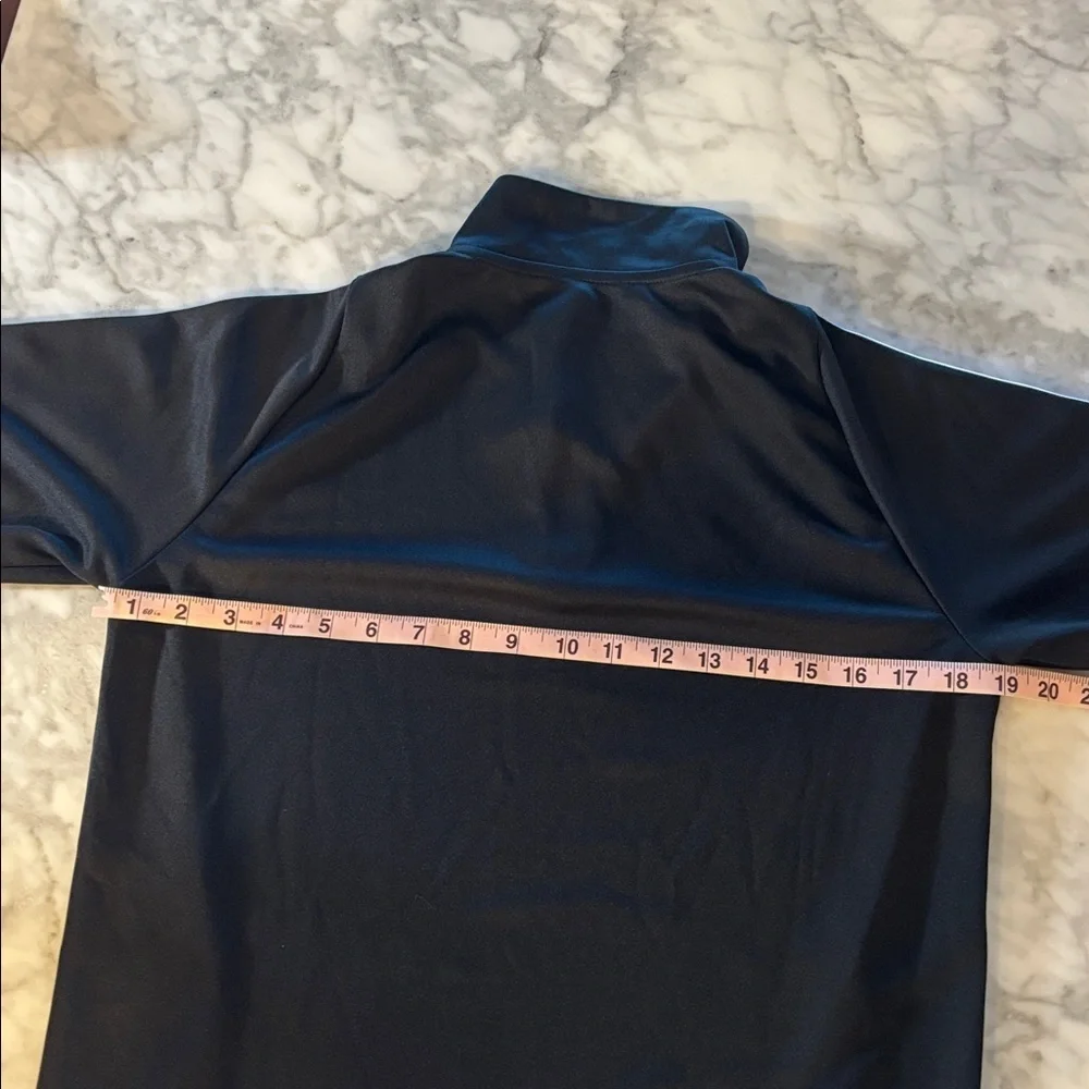 Adidas Black Soccer Tiro Training Top with Quarter Zip